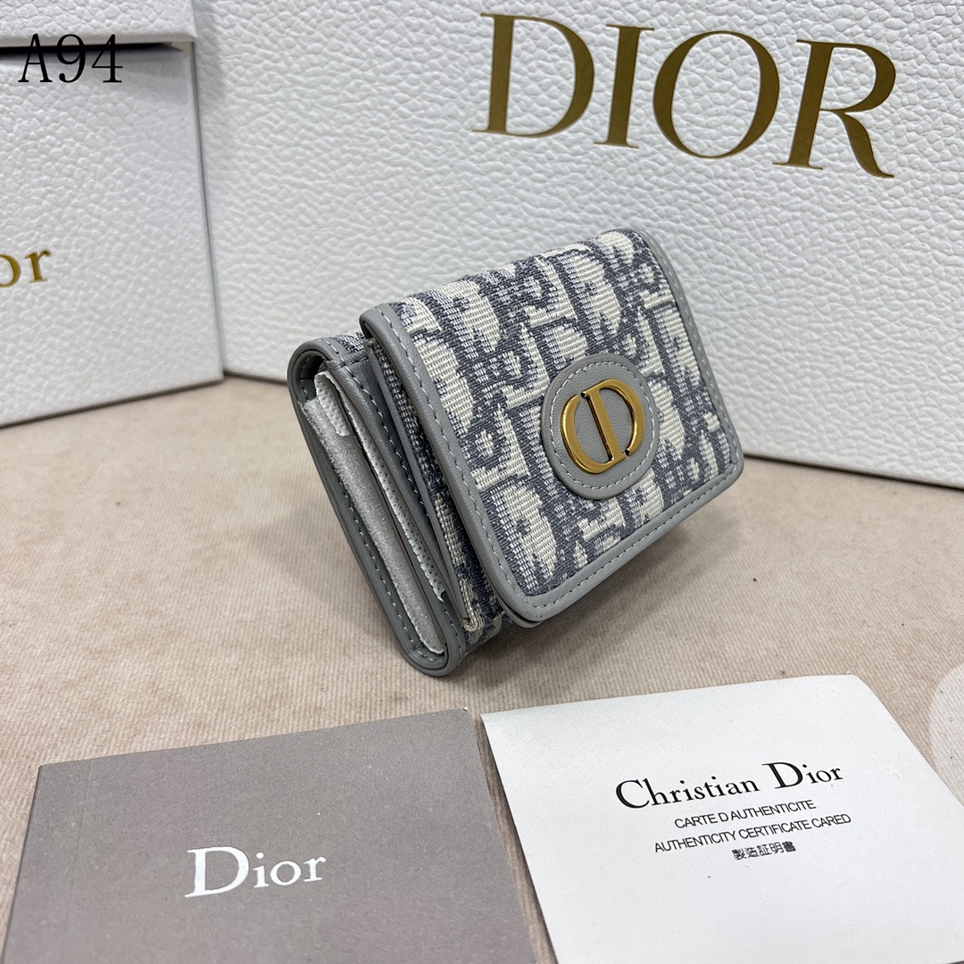 Diiior Oblique Mini Wallet #3243