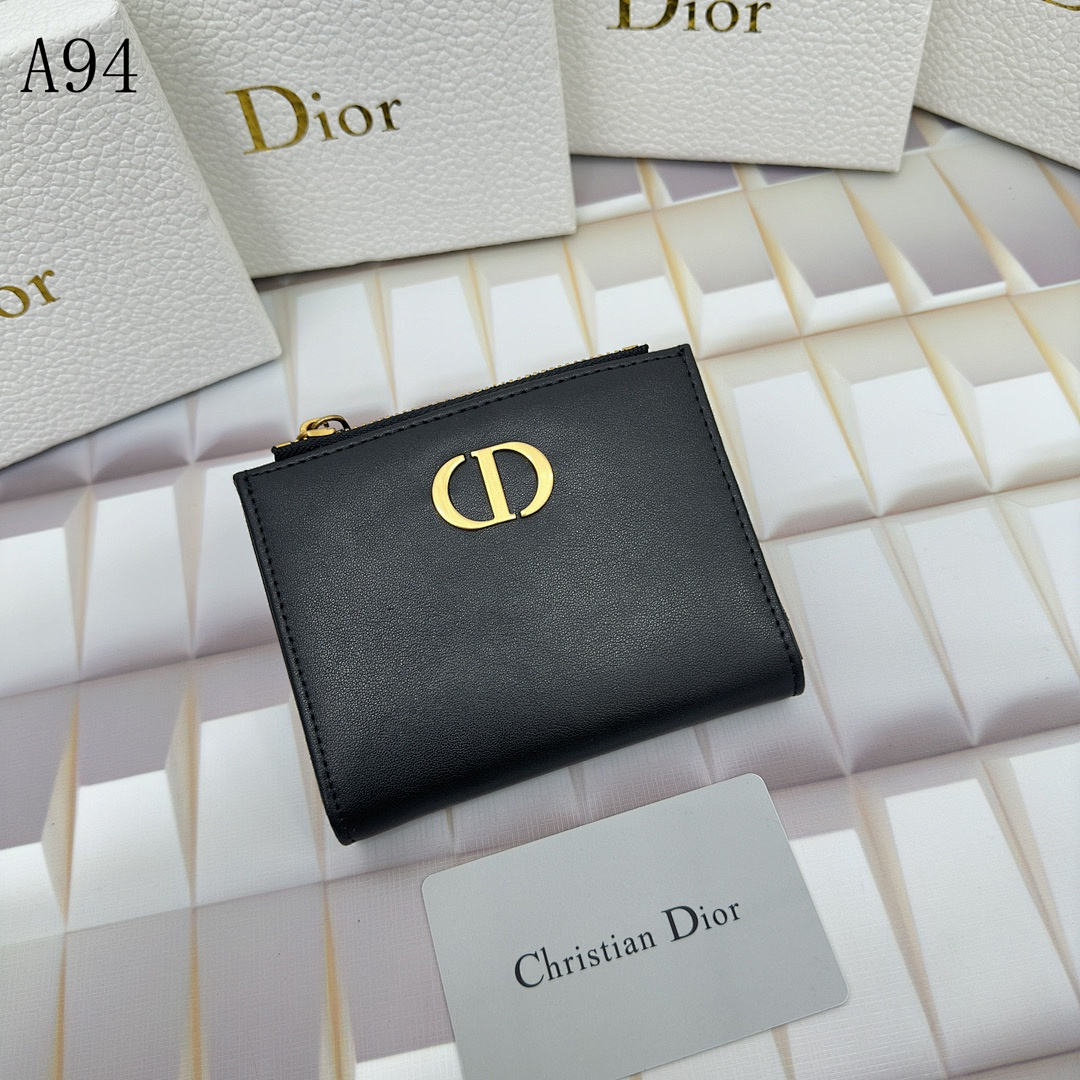 Diiior – CD Logo Zip Wallet #3239