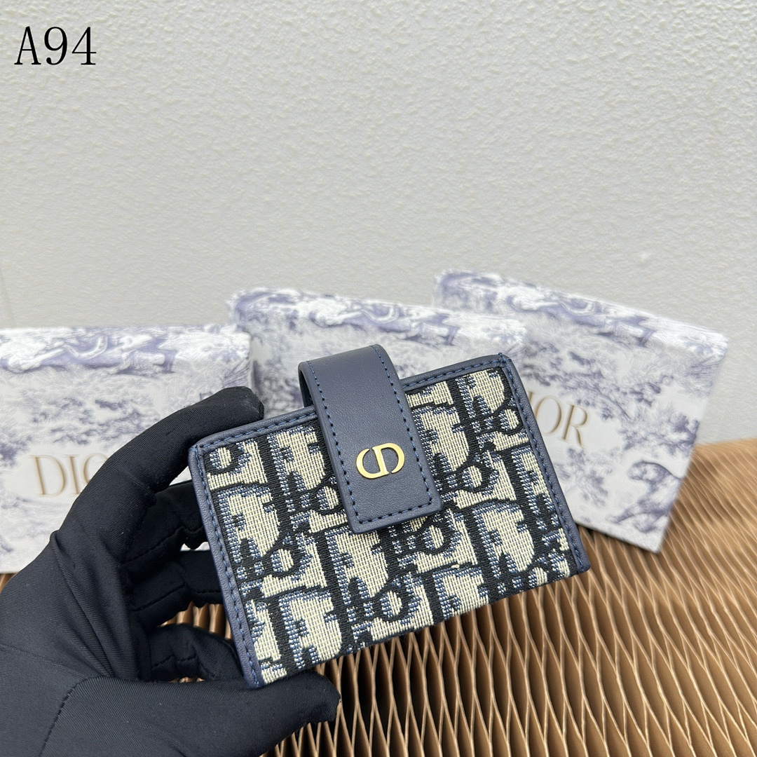 Diiior Oblique Mini Wallet #3237