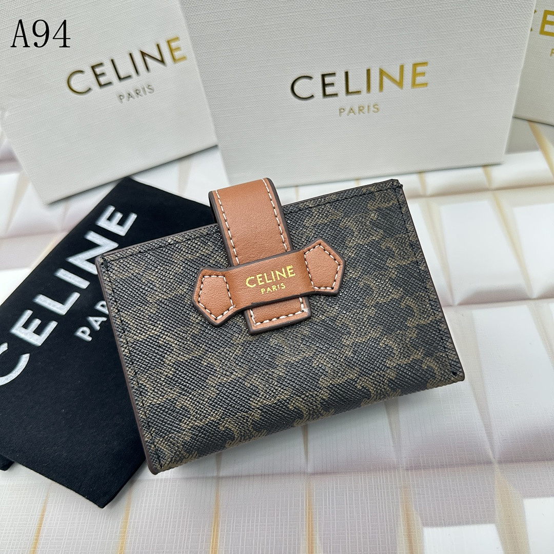 CELINE Paris Tri-Fold Wallet #3296