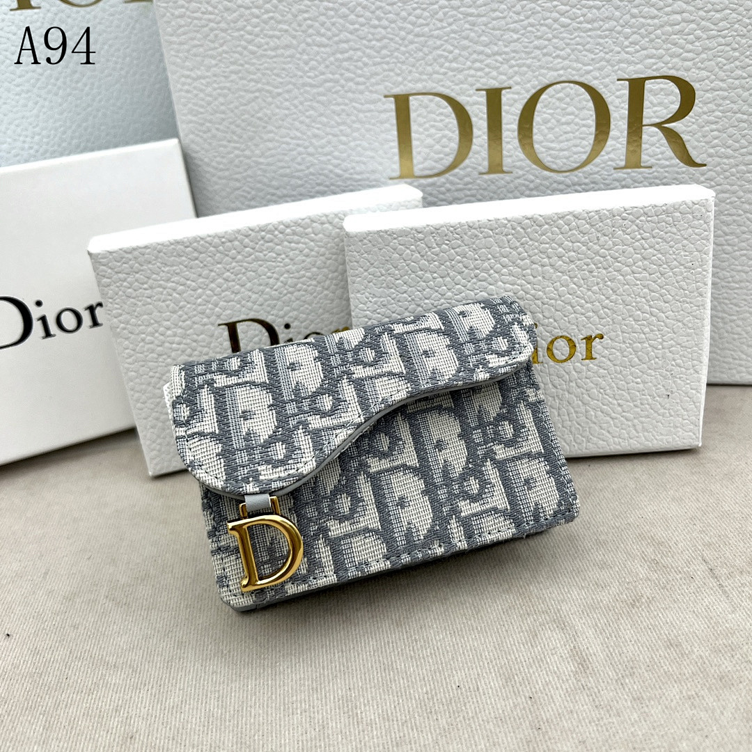 Diiior Oblique Mini Wallet #3434