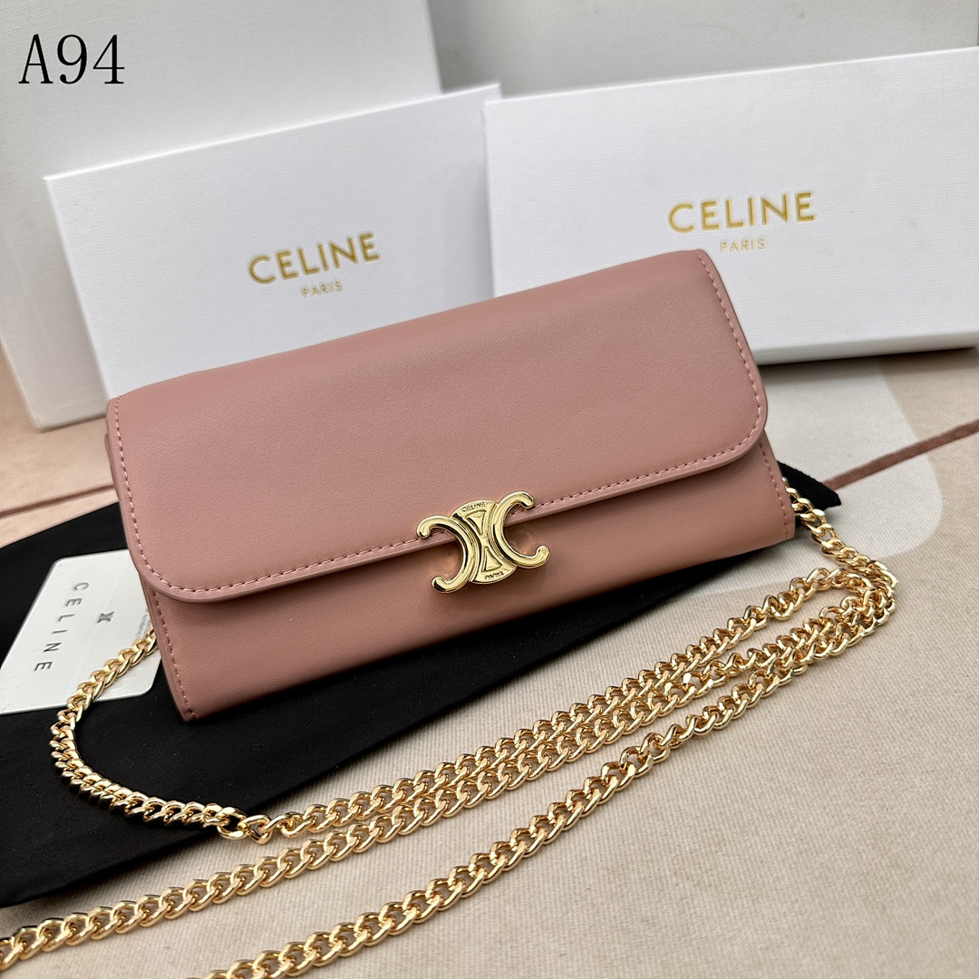 C3linee – A94 – Classic C-Clasp Wallet on Chain #3276