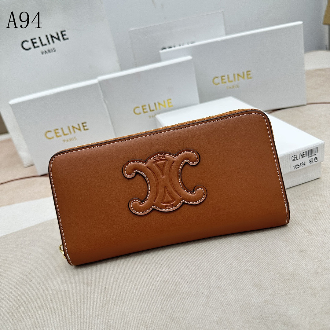 C3linee – Classic C Logo Long Wallet #3269