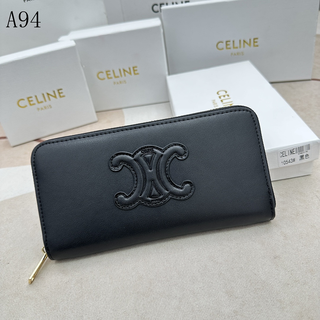 C3linee – Triomphe Zip Around Wallet #3268