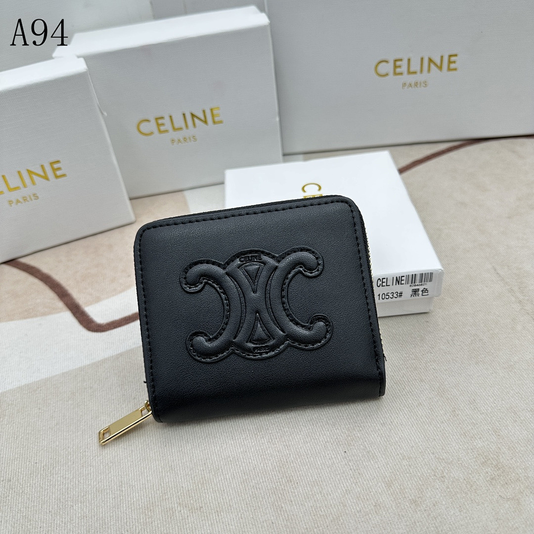 C3linee + 10533# + Triomphe Zip Wallet #3266