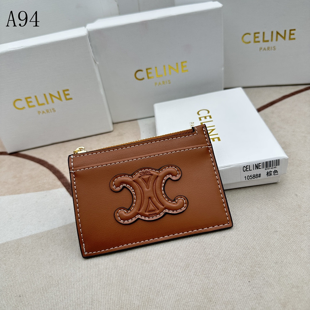 C3linee Classic Logo Card Holder #3263