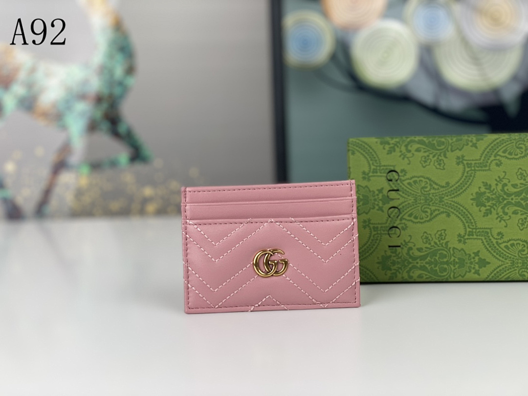 Gucc1 GG Marmont Cardholder #846