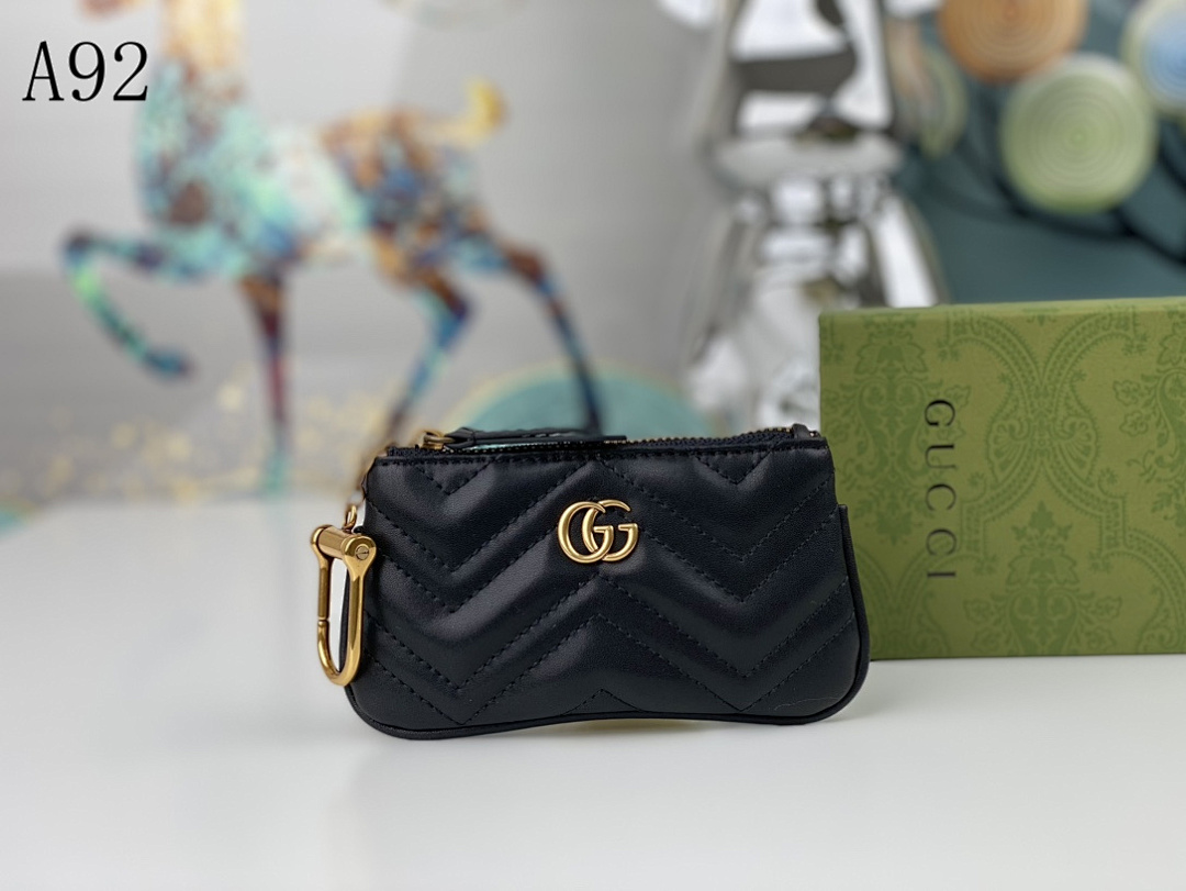 Gucc1 GG Marmont Mini Wallet #836 1 Gucc1 GG Marmont Mini Wallet #836