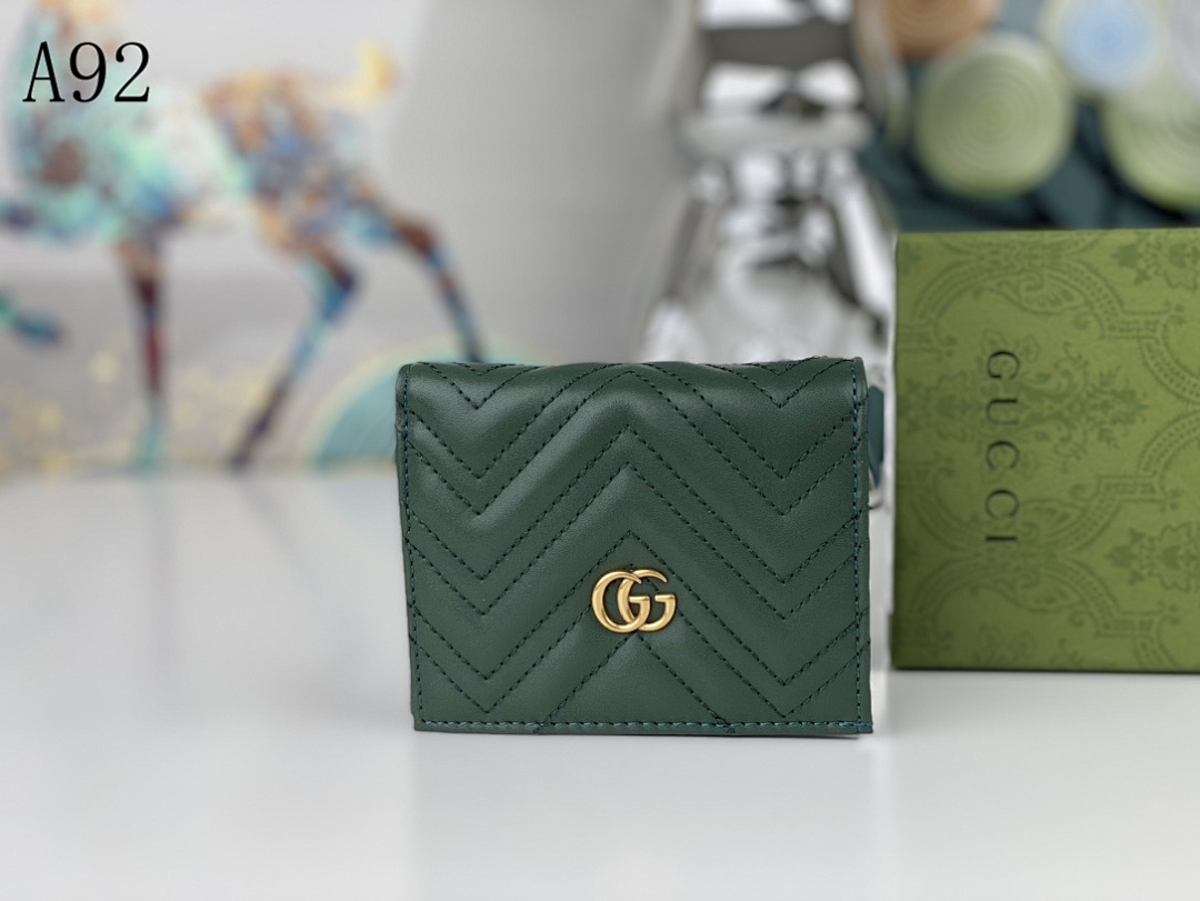 Gucc1 Marmont Matelassé Leather Wallet #834 1 Gucc1 Marmont Matelassé Leather Wallet #834