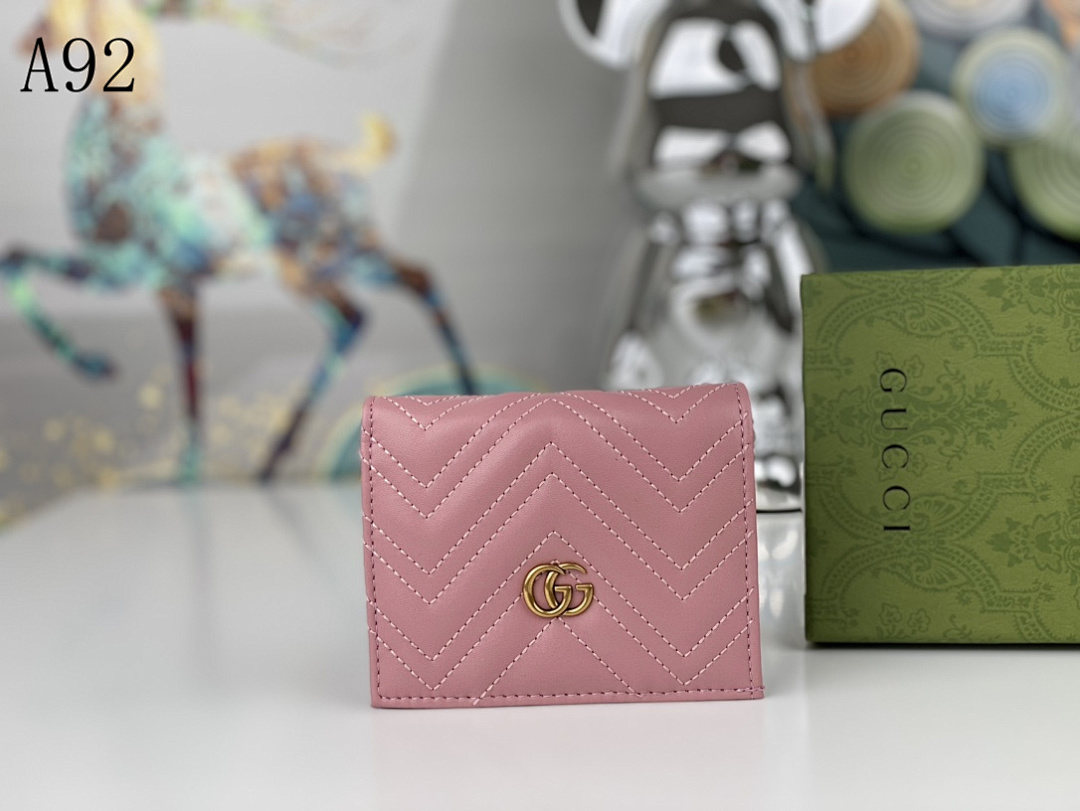 Gucc1 Marmont Matelassé Leather Wallet #833 1 Gucc1 Marmont Matelassé Leather Wallet #833