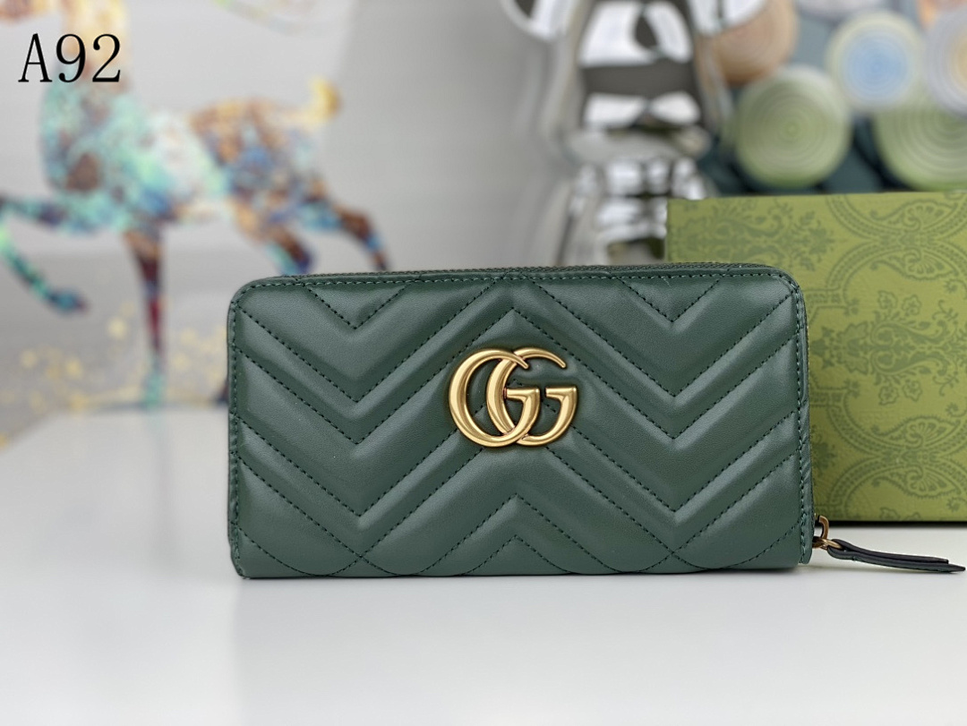 Gucc1 Marmont Matelassé Leather Wallet #826 1 Gucc1 Marmont Matelassé Leather Wallet #826