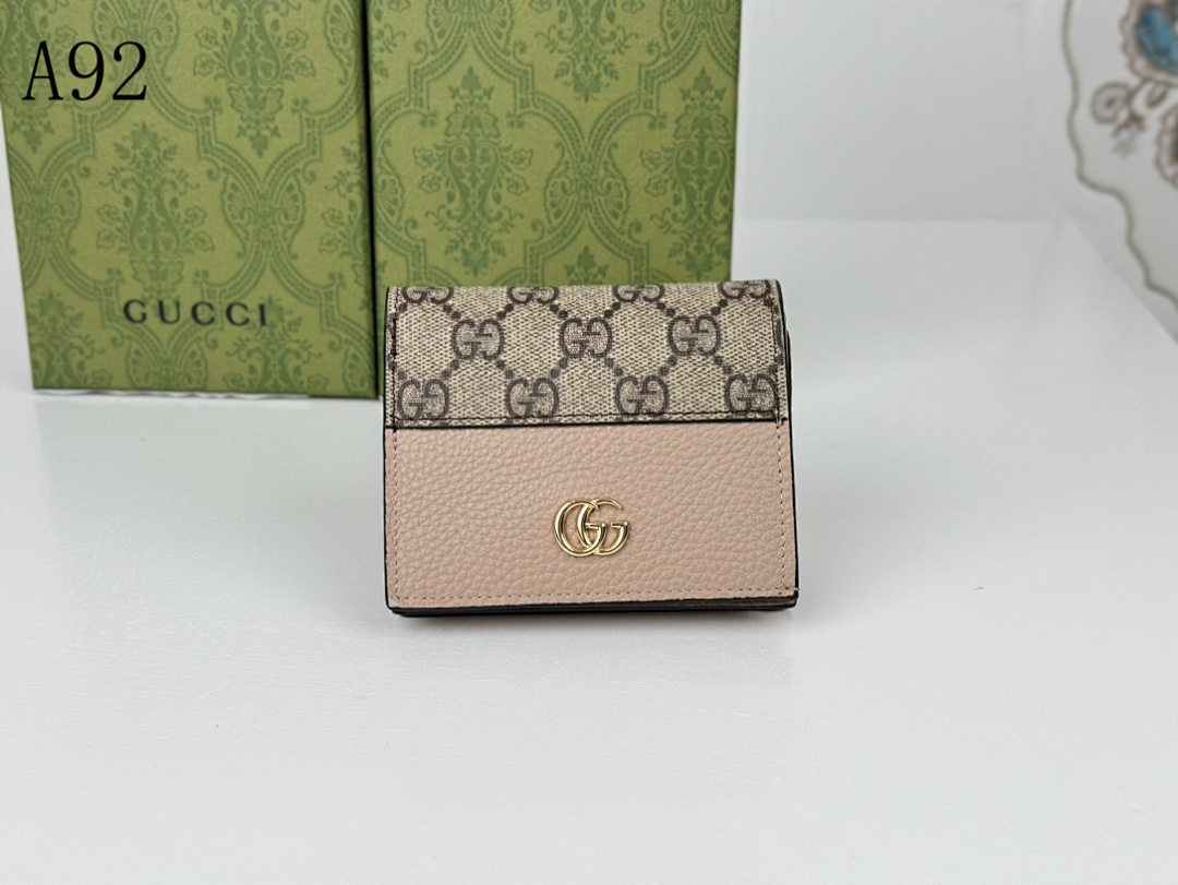Gucc1 A92 GG Marmont Wallet #5967