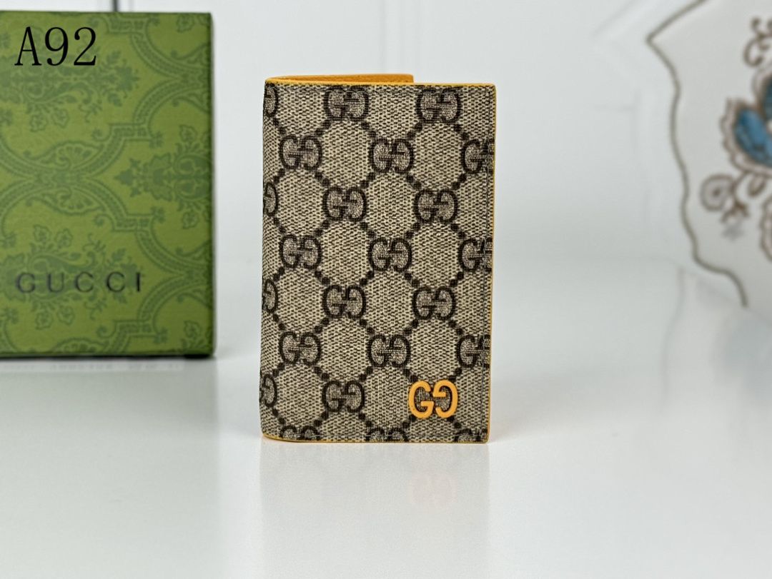 Gucc1 A92 GG Supreme Wallet #5941
