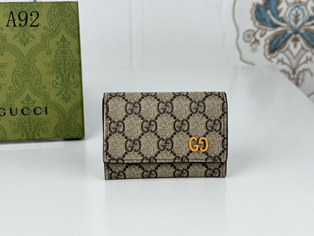 Gucc1 A92 GG Marmont Wallet #5943