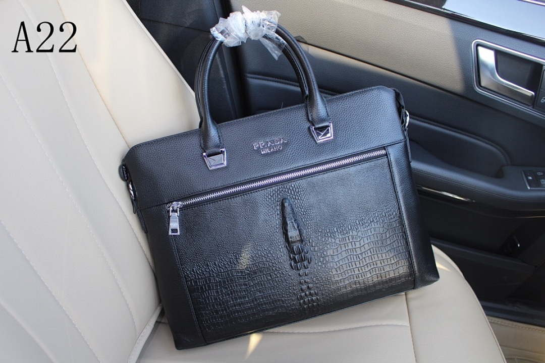 Pr4da Milano Briefcase #1237
