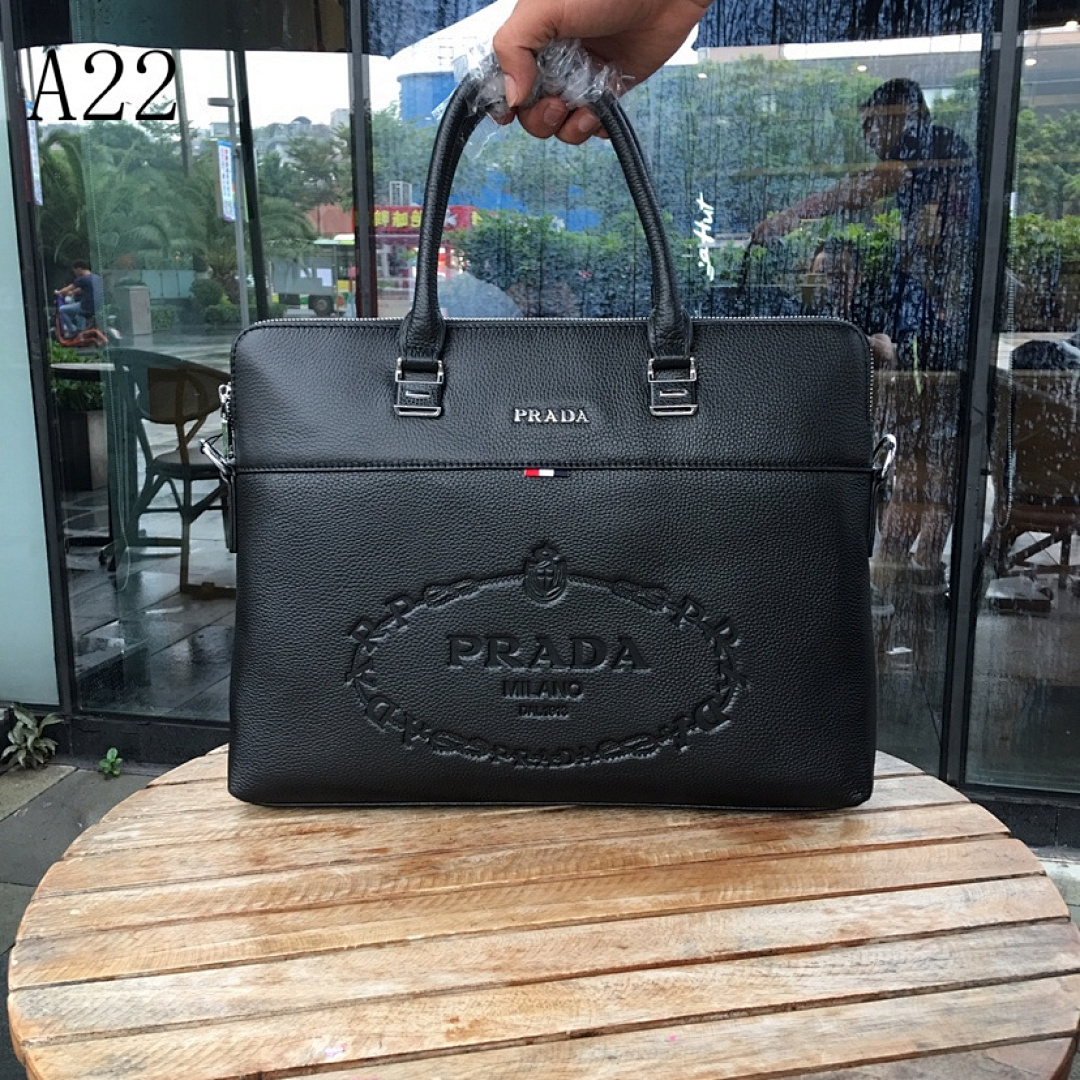 Pr4da Milano Briefcase #657