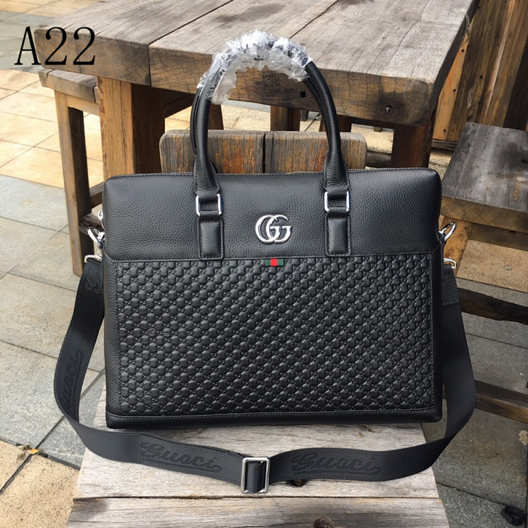 Gucc1 + Model A22 + GG Marmont Briefcase #648