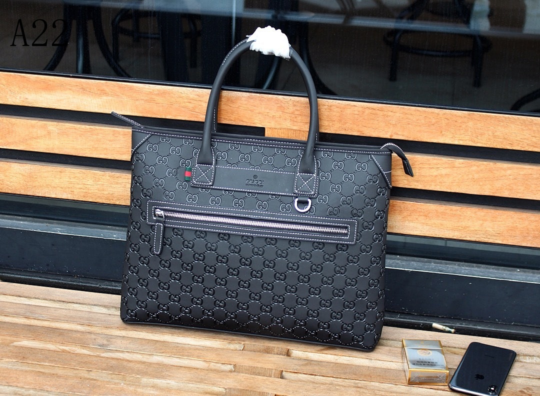 Gucc1 GG Supreme Briefcase #6328 1 Gucc1 GG Supreme Briefcase #6328