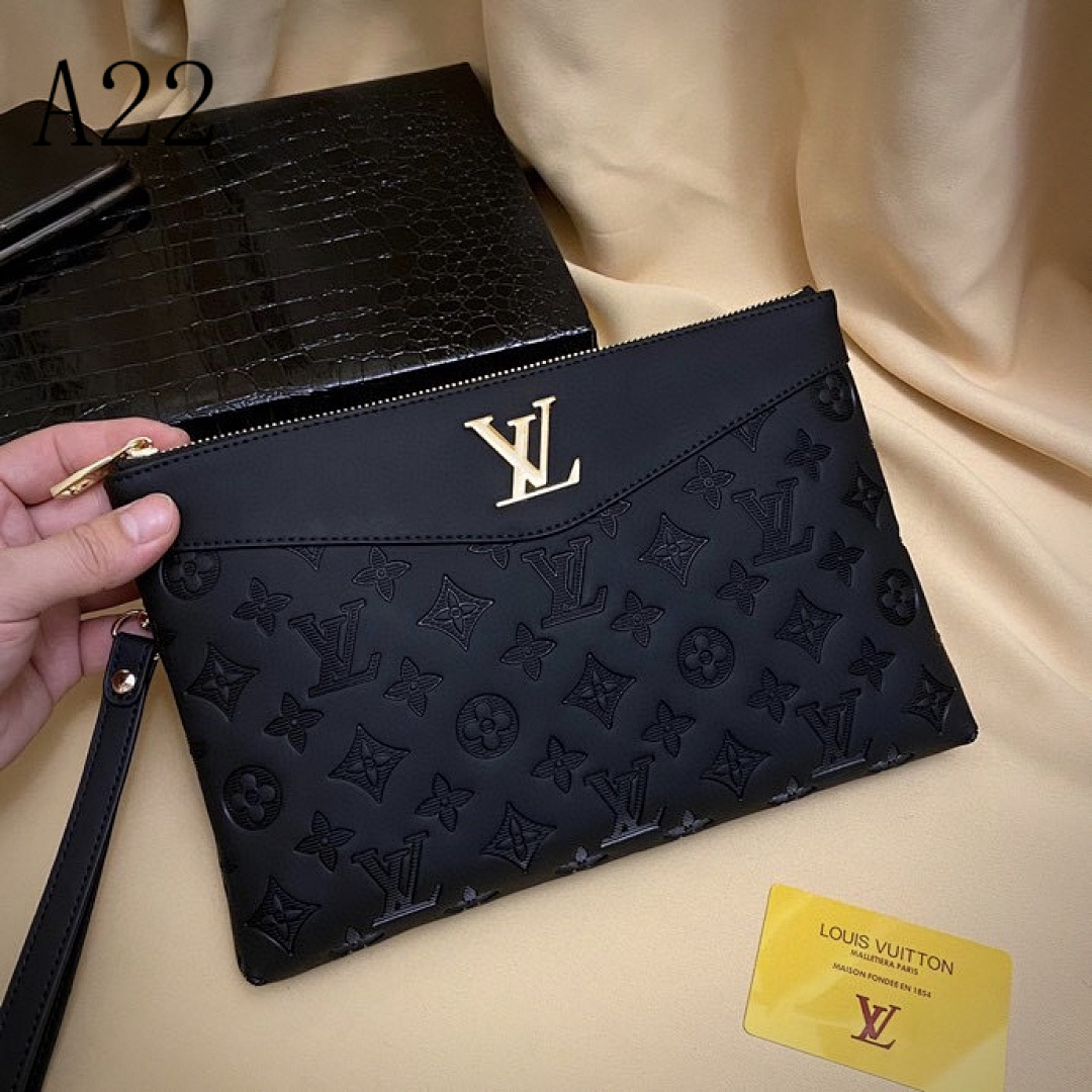 LVutton A22 Monogram Empreinte Clutch #6374 1 LVutton A22 Monogram Empreinte Clutch #6374
