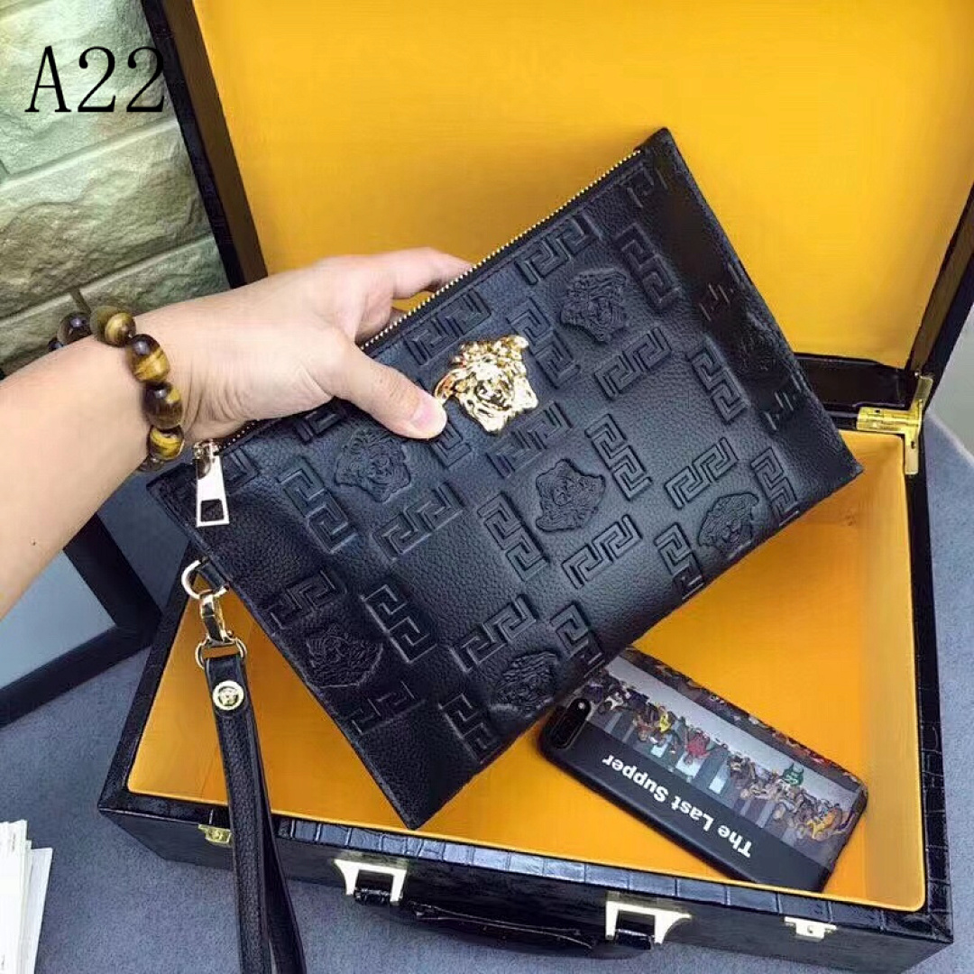 Versaci + A22 + Medusa Clutch Bag #6293