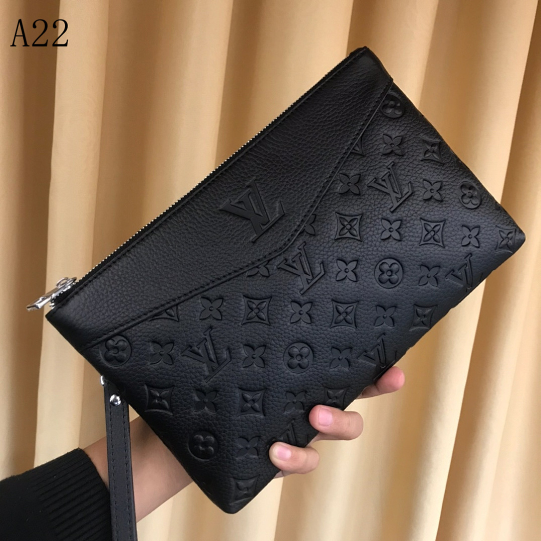 LVutton Monogram Empreinte Clutch Bag #674