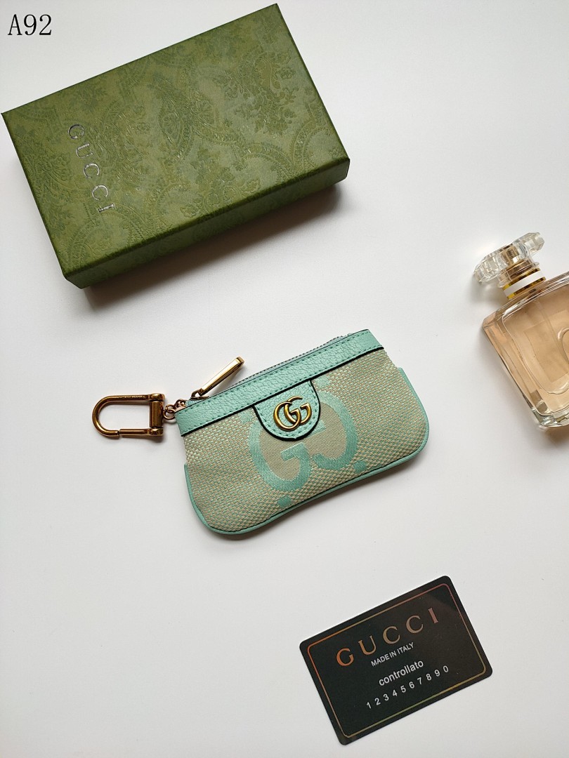 Gucc1 GG Supreme Key Pouch #797