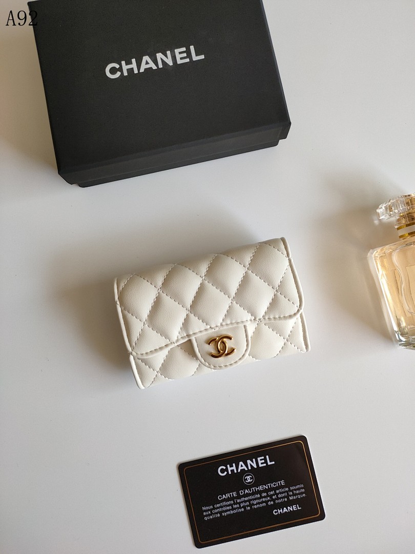 Chan3l Classic Flap Wallet #3384