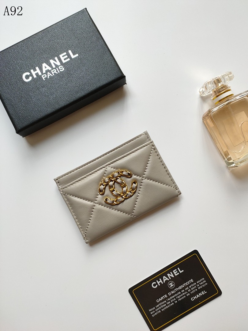 Chan3l Classic Card Holder #3377