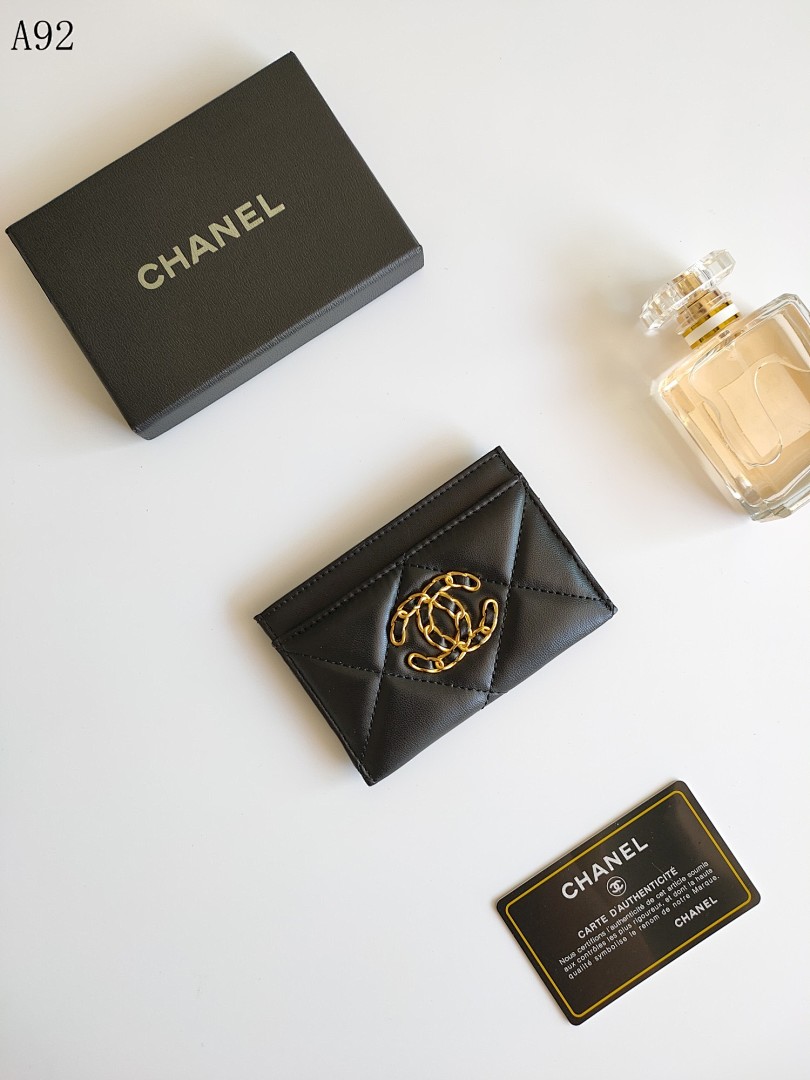 Chan3l Classic Card Holder #3374