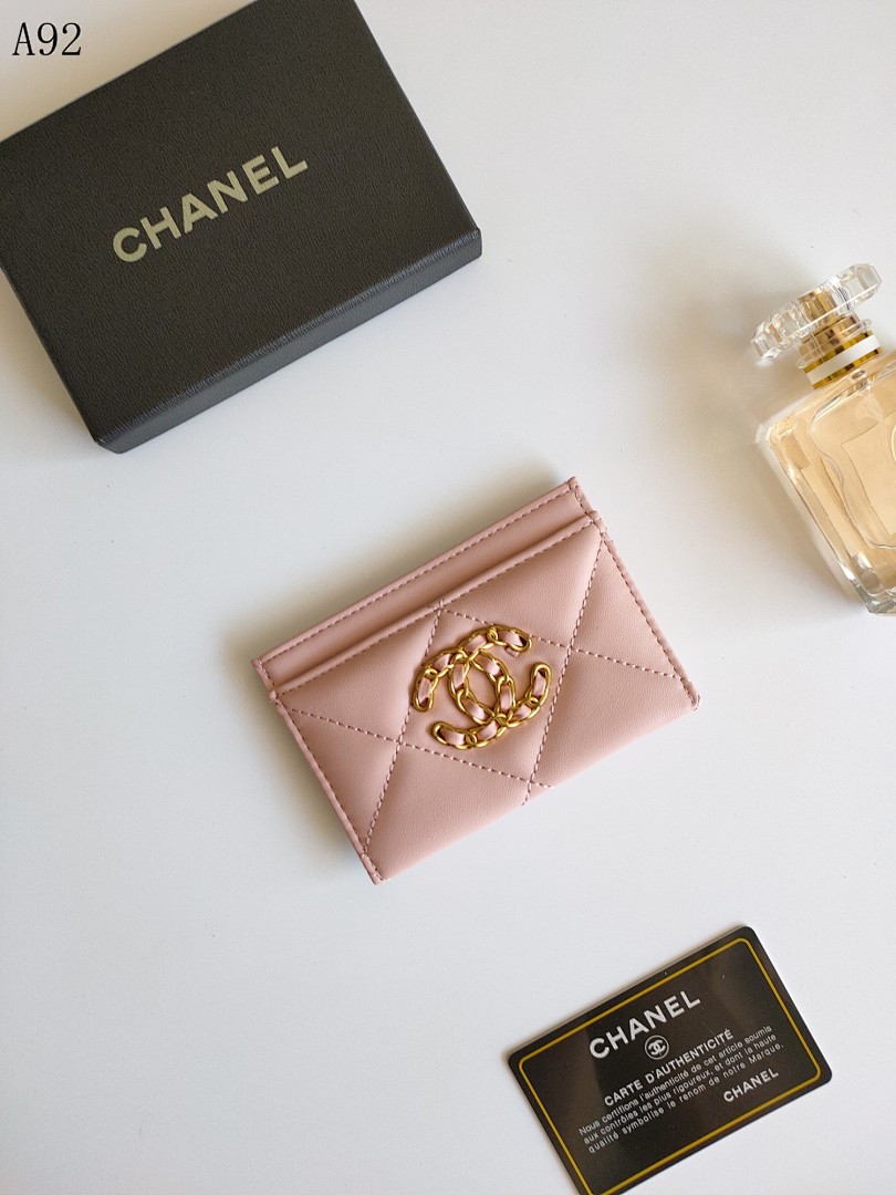 Chan3l Classic Card Holder #3372