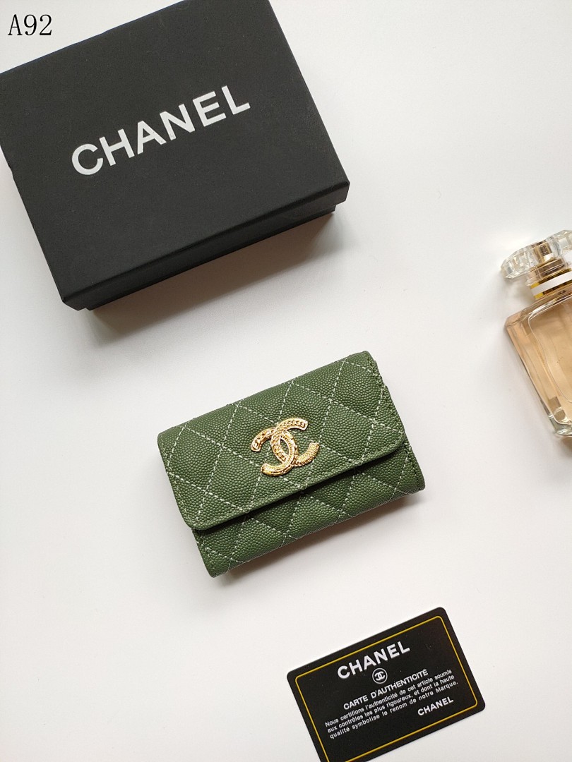 CHANELL Classic Quilted Card Holder #3365