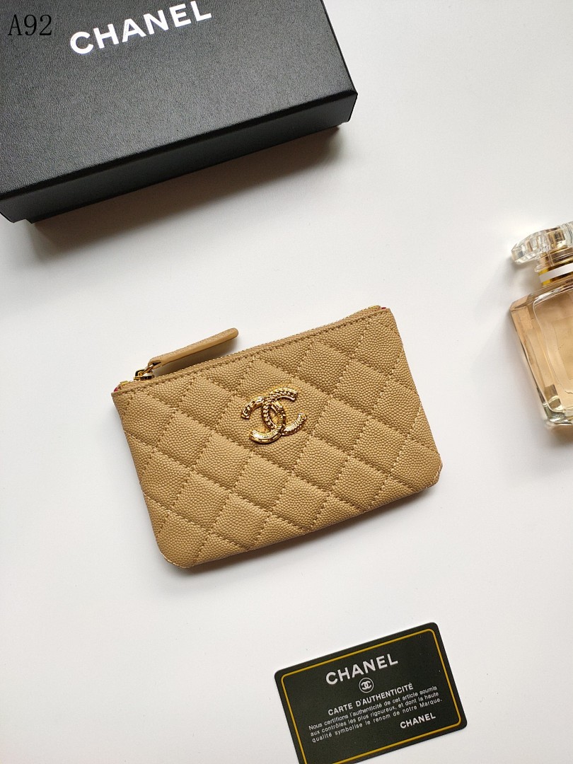 Chan3l Classic Quilted Coin Purse #3359
