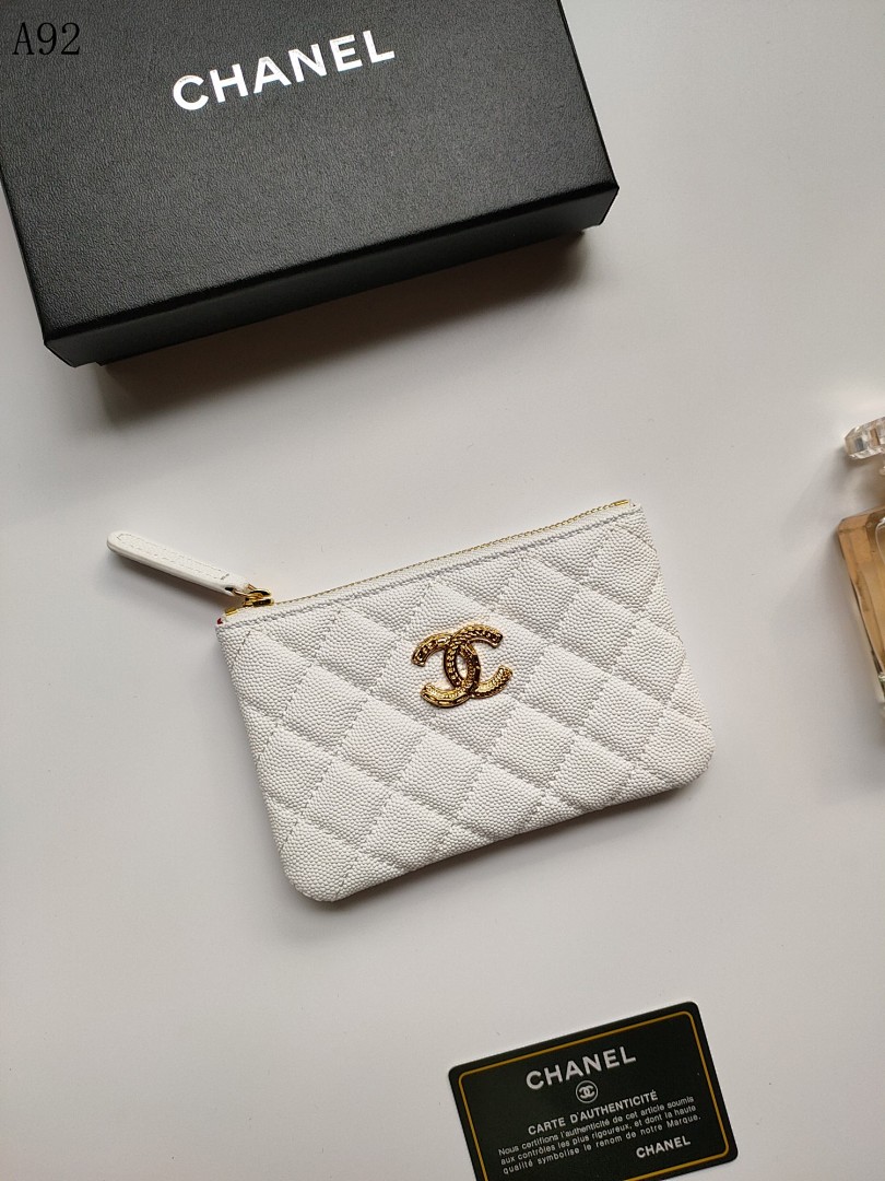 Chan3l Classic Quilted Coin Purse #3358