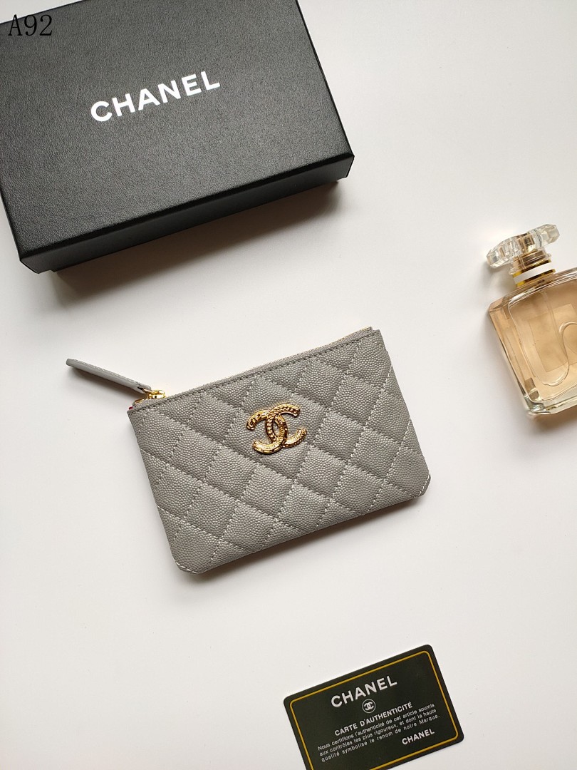 Chan3l Classic Quilted Coin Purse #3355