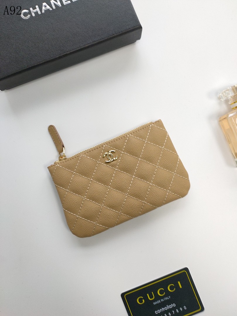Chan3l Classic Quilted Coin Purse #772