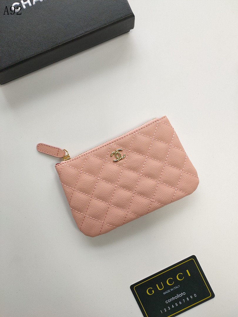 Chan3l Classic Quilted Coin Purse #6014