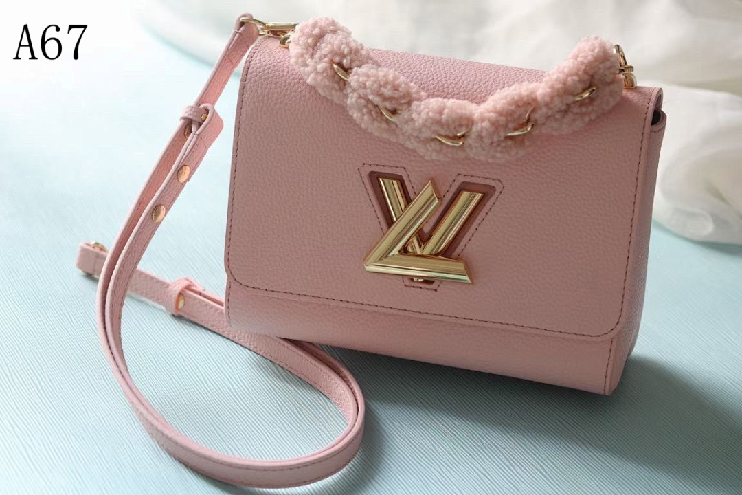 LVutton A67 Pink Chain Bag #4446 1 LVutton A67 Pink Chain Bag #4446