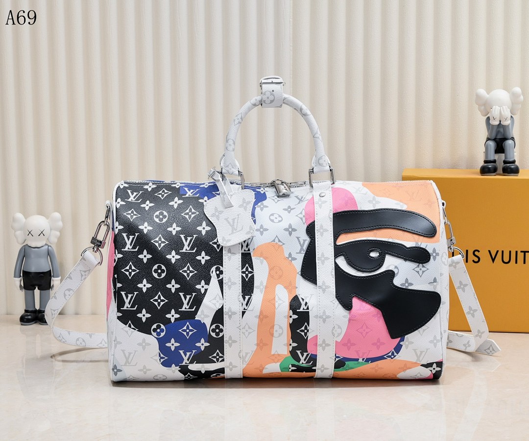 LVutton + A69 + Artistic Duffle Bag #4163