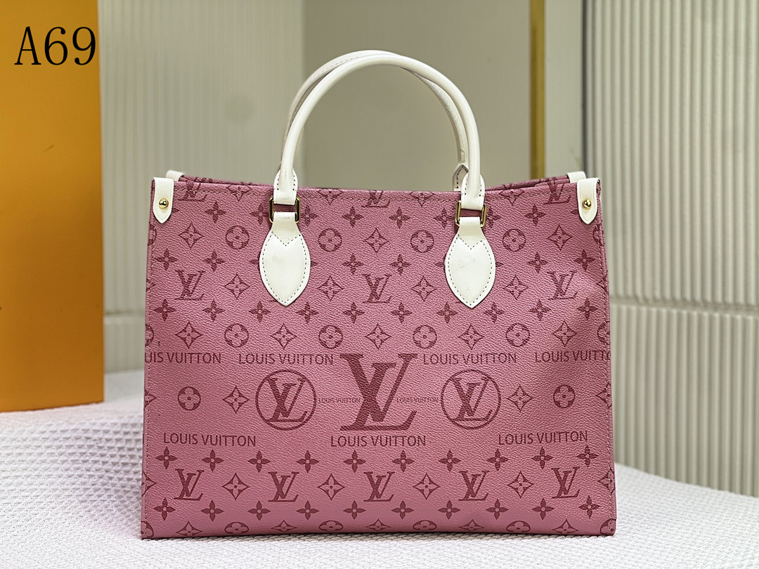 LVutton A69 Monogram Canvas Tote #4508