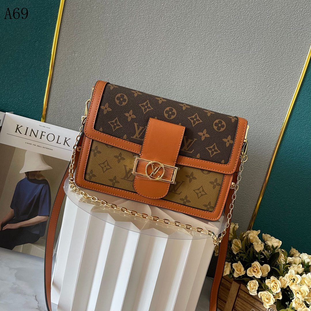 LVutton + A69 + Monogram Crossbody Bag #4510