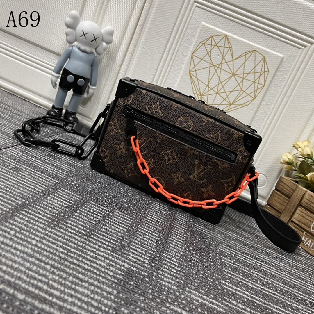 LVutton + A69 + Monogram Box Bag #4052