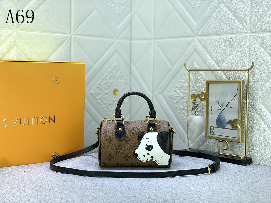 LVutton A69 Dalmatian Mini Bag #4870
