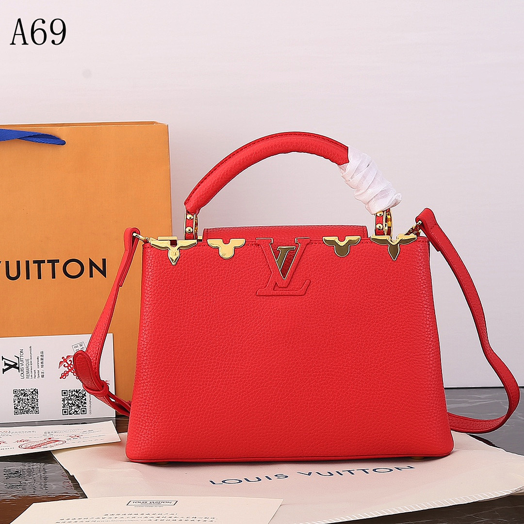 LVutton A69 Capucine Bag #4762 1 LVutton A69 Capucine Bag #4762
