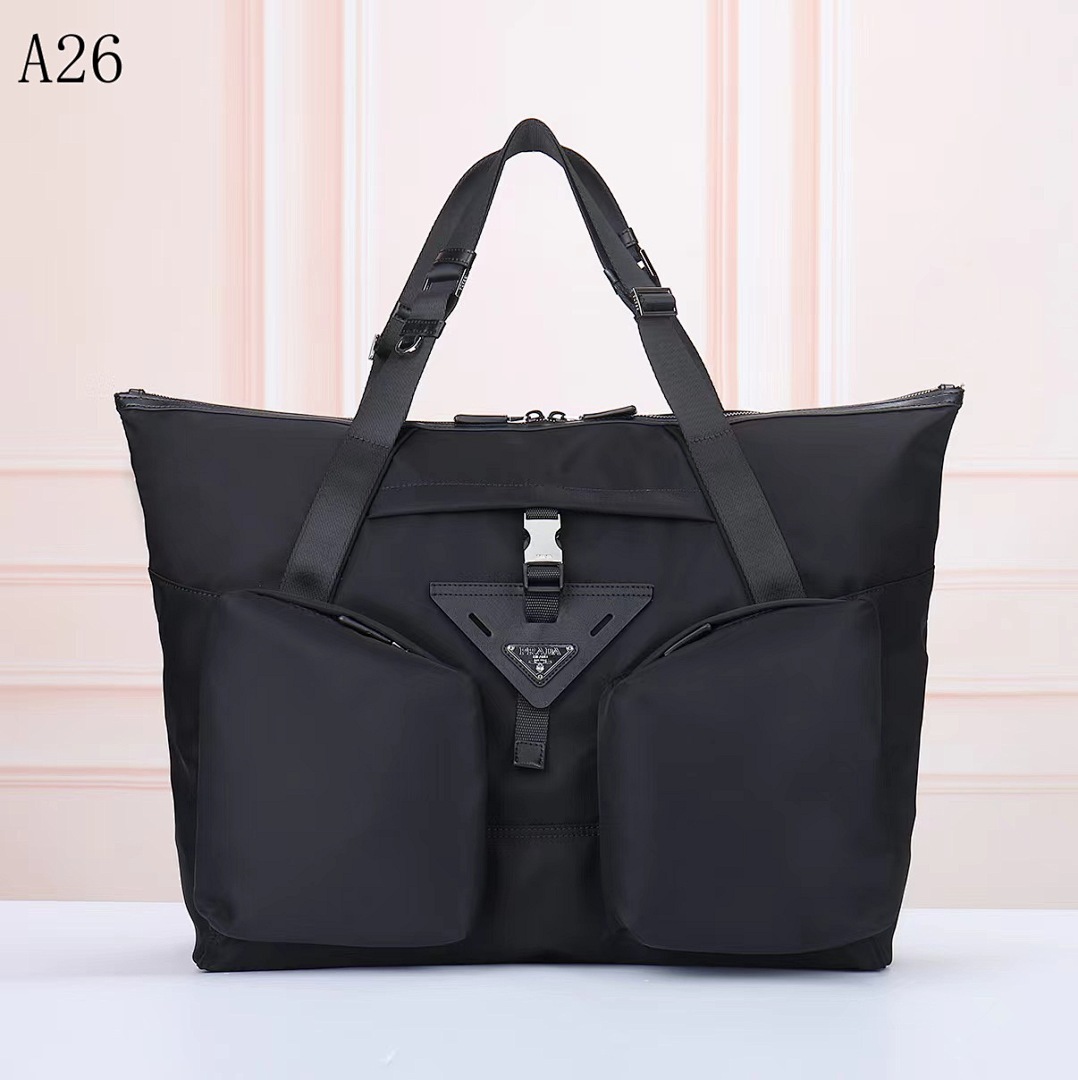 A26 Black Travel Duffel Bag #1712