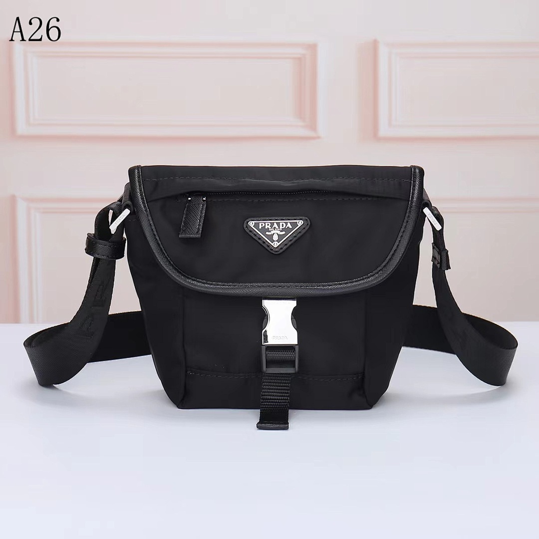 Pr4da Nylon Crossbody Bag #1648