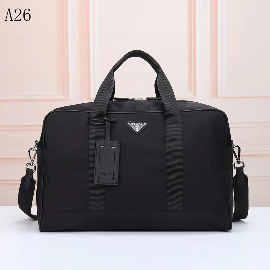 Pr4da A26 Nylon Weekender Duffel Bag #1842