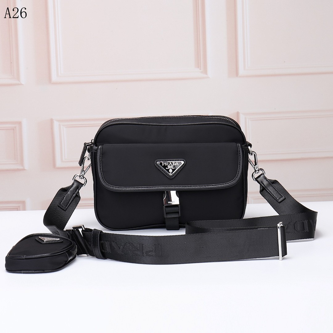 Pr4da Re-Nylon Crossbody Bag #1854