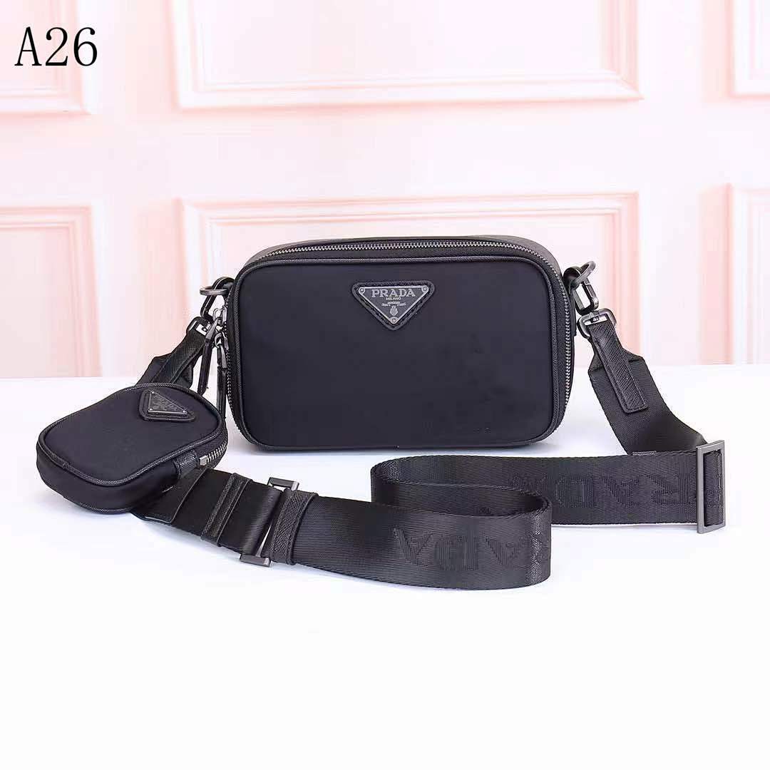 Pr4da A26 Nylon Crossbody Bag #1589