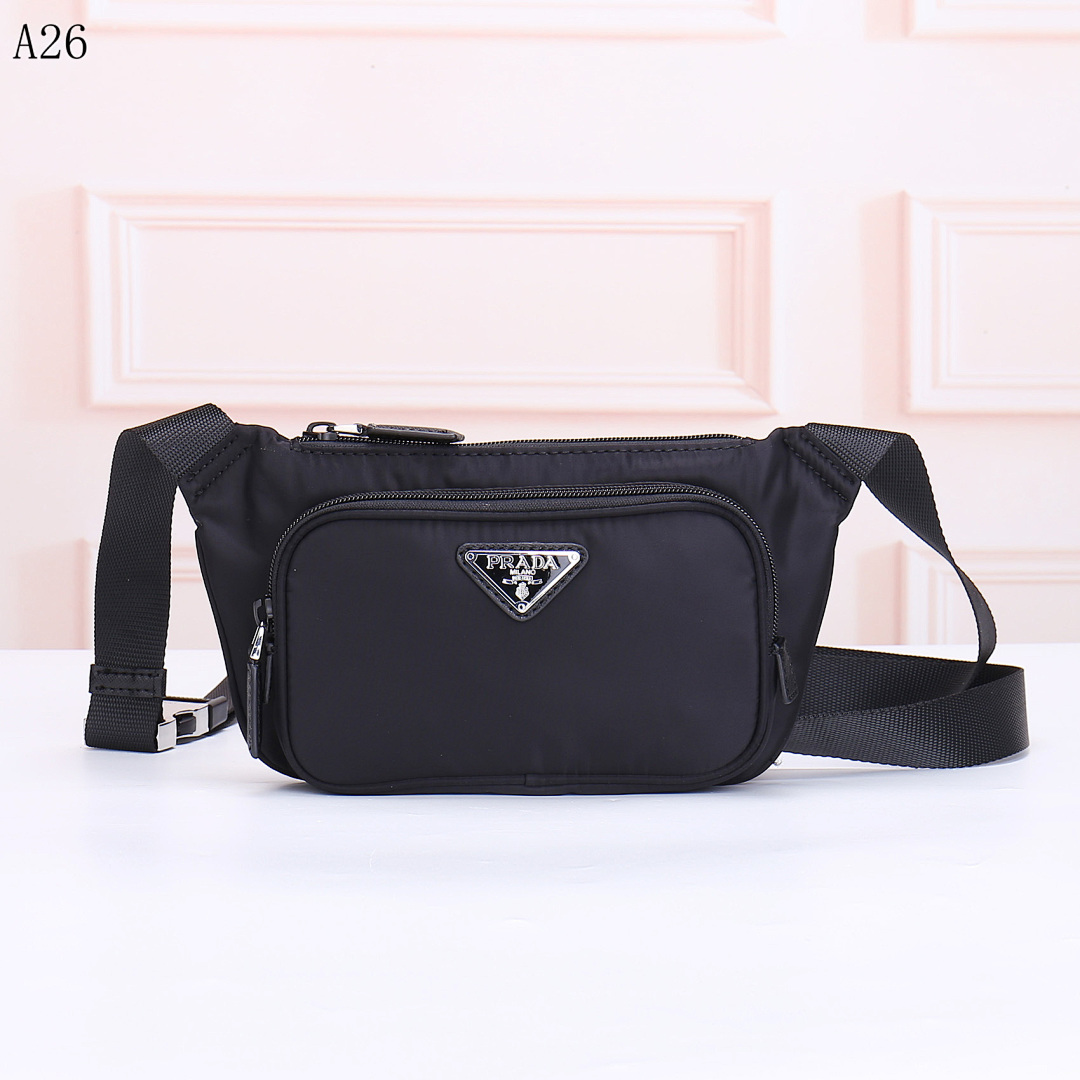 Pr4da A26 Nylon Waist Bag #1861