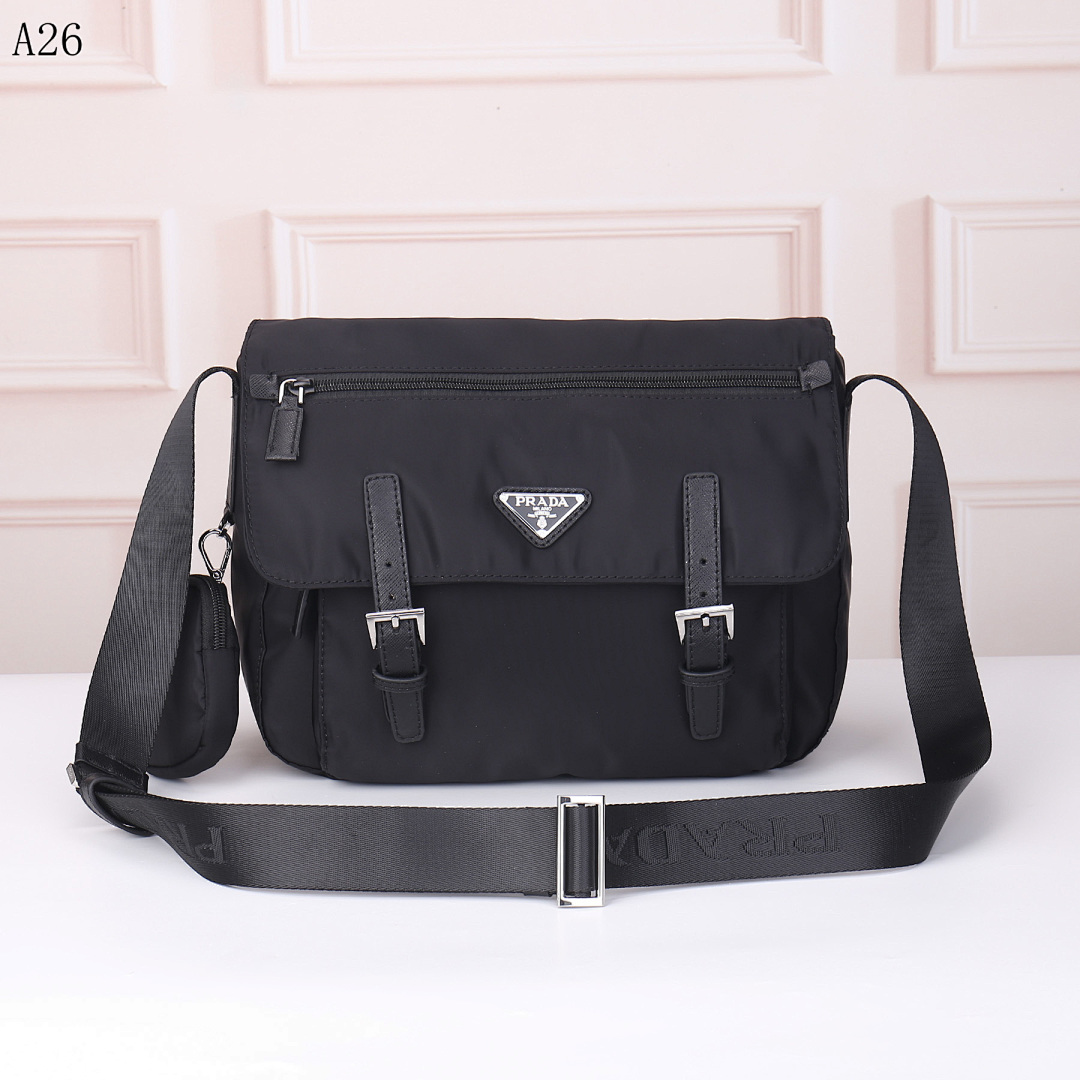 Pr4da A26 Nylon Crossbody Bag #1971